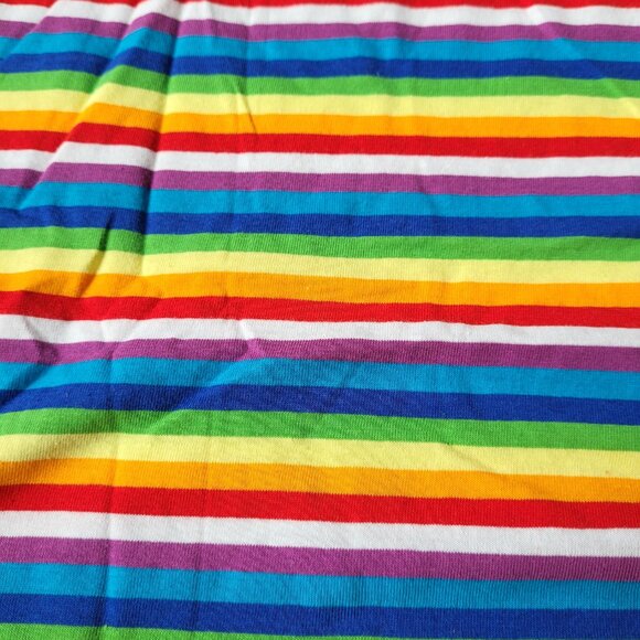 Women’s Multi-Color Striped Short Sleeve Shirt – Size S – NWOT - Picture 10 of 10